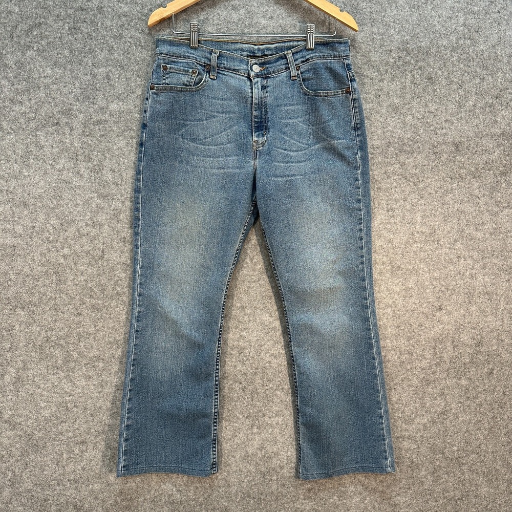 Vintage‎ Levis 515 Jeans Women Size 14 Mis M Blue Bootcut Lower Rise Made in USA